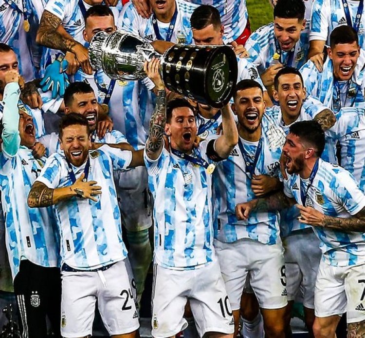 Copa America 2021: Lionel Messi yafashije Argentina gutwara igikombe nyuma y’imyaka 28 batagikozaho imitwe y’intoki   