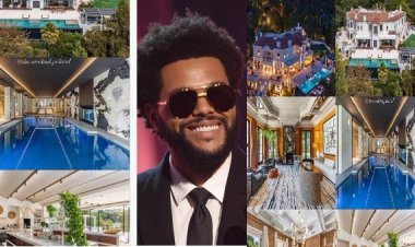 The Weeknd yaguze inzu ihenze