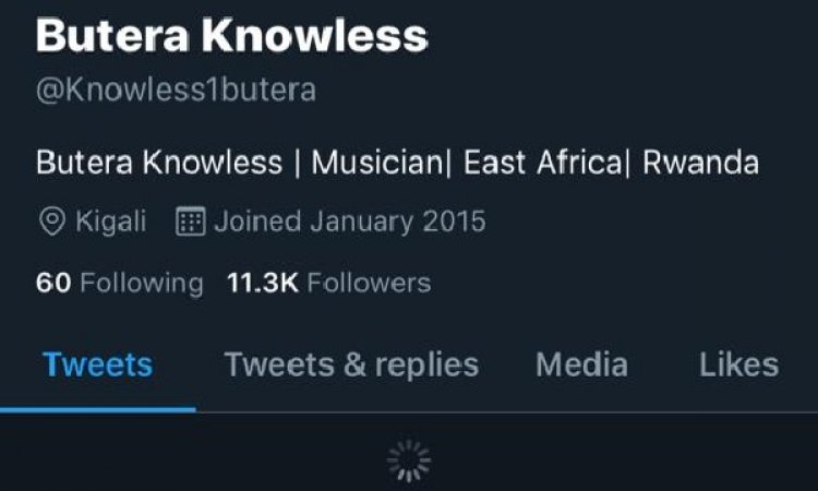 Bruce Melodie ayoboye urutonde rw’abakurikirwa kuri Twitter