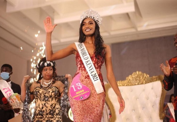 Miss World Kenya 2021: Sharon Obara yegukanye ikamba