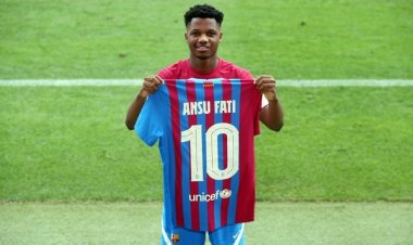 Kuki Fc Barcelona yahaye nimero 10 rutahizamu Ansu Fati?