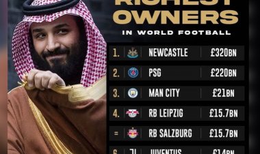 Newcastle United yabaye Ikipe ifite umuherwe ukize kurusha abandi