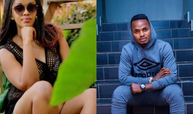 Muhire Kevin n’umukunzi we bateranye imitoma karahava