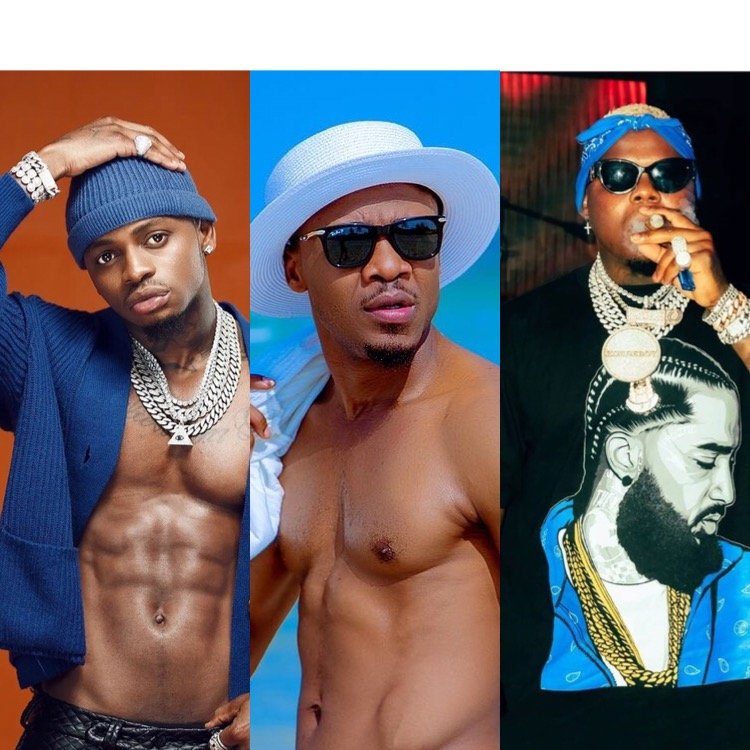 Diamond Platnumz , Alikiba na Harmonize mu nkundura yo gusohorera rimwe album