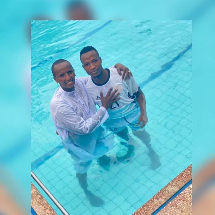 Rutahizamu wa Apr Fc Byiringiro Lague yabatirijwe muri pisine