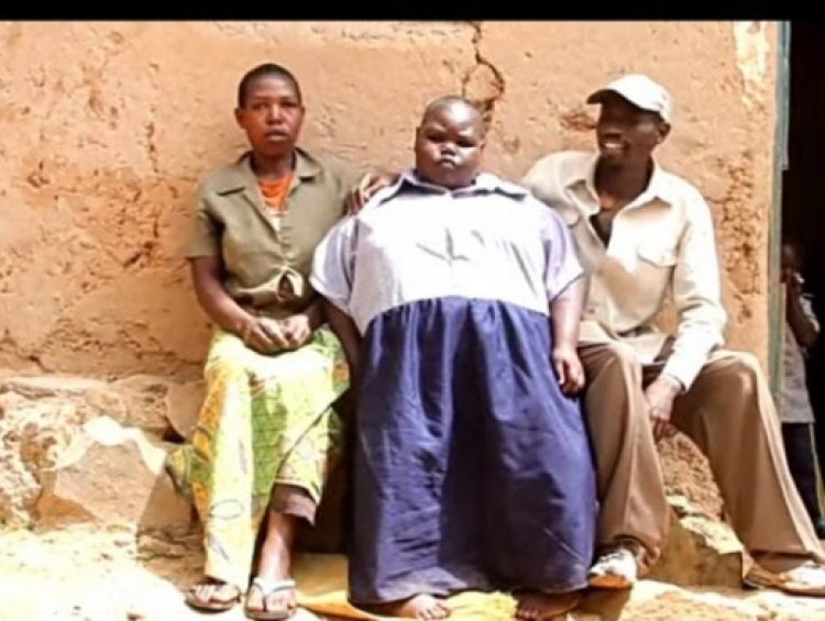 Ku myaka 10 afite ibiro 335 bisaba abasore 4 b’ibigango ngo ajyanwe kwiga