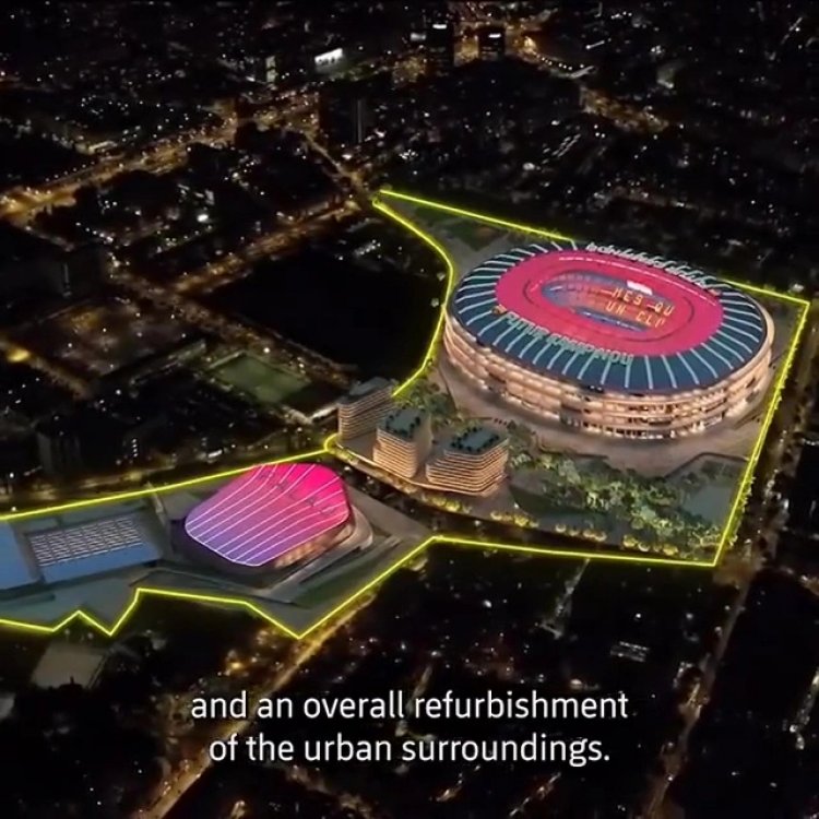 Umushinga wo kuvugurura stade ya FC Barcelona ku buryo bw'akataraboneka wemejwe