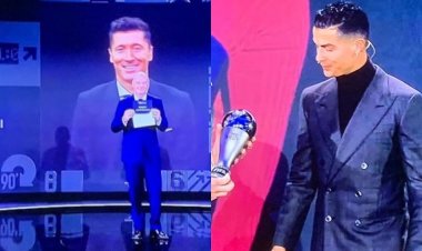 FIFA The Best awards 2021 : Lewandowski yahigitse Messi, Cristiano Ronaldo ahabwa igihembo k’ibihe byose