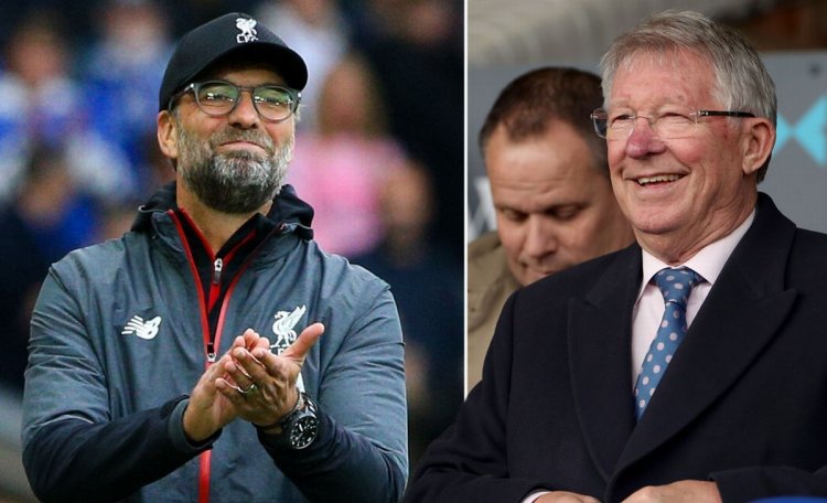 Jurgen Klopp yageneye ubutumwa Sir Alex Ferguson ku isabukuru ye y'imyaka 80