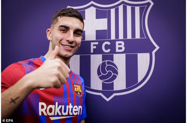 Muri FC Barcelona kwandikisha Ferran Torres bikomeje kuba agatereranzamba