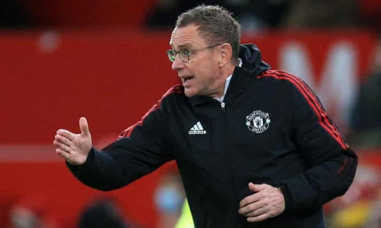 Ralf Rangnick yemeje ko ashobora kwigana Ole Gunnar Solkjaer yasimbuye  muri Manchester United