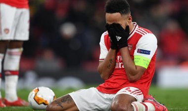 Pierre-Emerick Aubameyang yavuze agahinda yatewe no kuva muri Arsenal