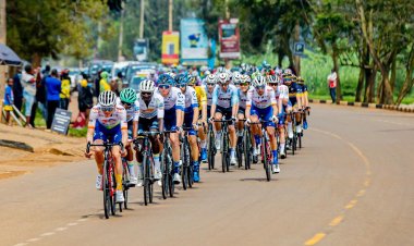 Tour du Rwanda:Etape Muhanga-Musanze umunyarwanda Nsengimana jean Bosco akomeje kwataka cyane