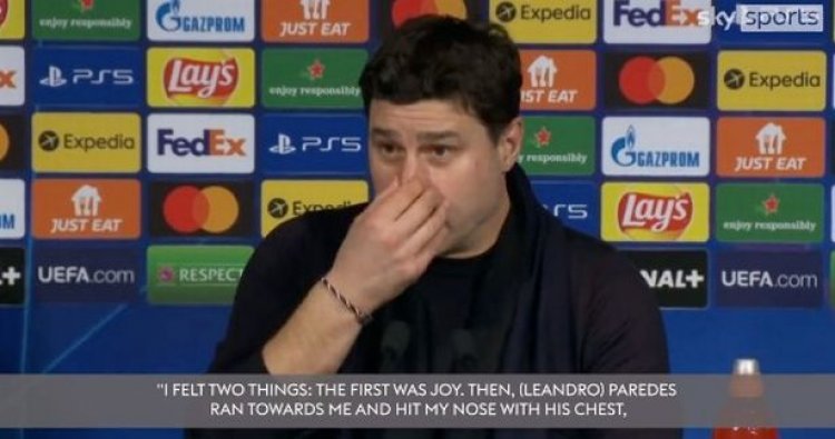 Mauricio Pochettino utoza PSG yavuze ibibazo yagize ubwo yishimiraga igitego