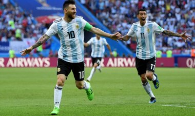 Lionel Messi na Angel Di Maria mu nzira zo gusezerera rimwe mu ikipe y'igihugu ya Argentine