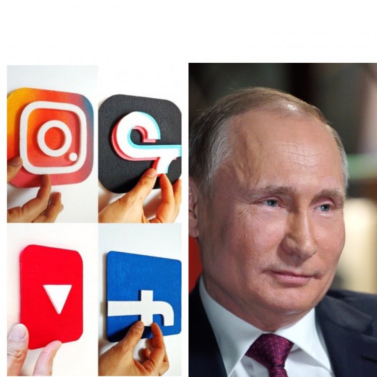 YouTube na Tik Tok zafatiye ibihano u Burusiya nyuma ya Facebook na Instagram