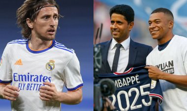 "Sinzakora nk'ibya Mbappe"- Luka Modric avuga ku by'amasezerano ye