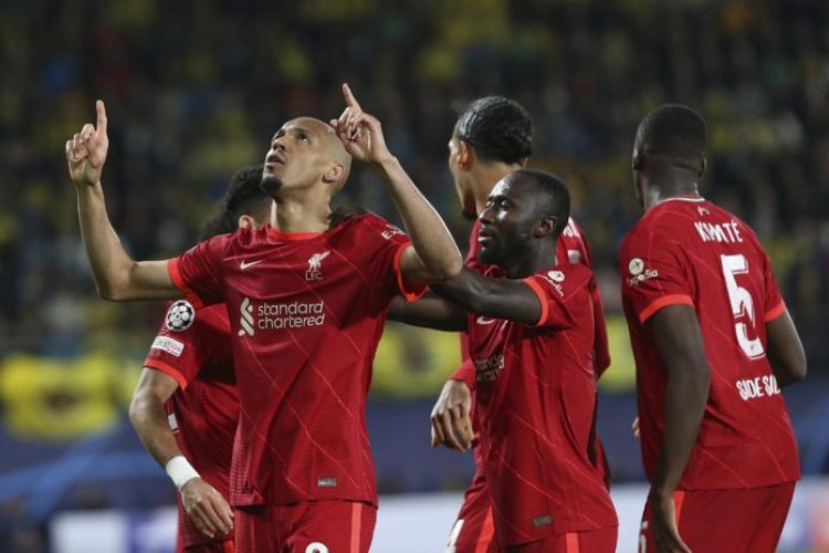 UCL:Liverpool yageze ku mukino wa nyuma itsinze Villarreal inashyiraho agahigo