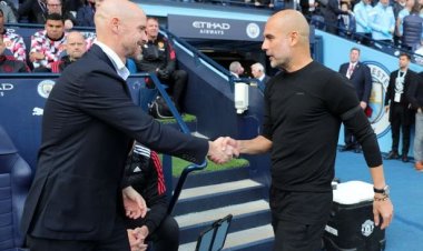 Pep Guardiola yashimagije umutoza wa Manchester United