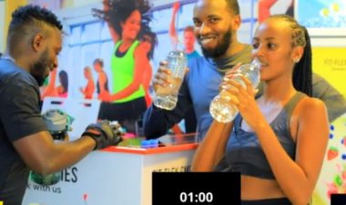 Phil Peter ajyanye Zaba na Linda muri Gym|mbega amabara badukoreye  ntucikwe