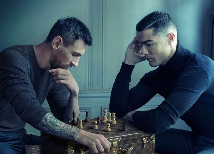 Ifoto ihenze kurusha izindi ! Cristiano na Messi bishyuwe miliyoni $5  yo kwamamaza