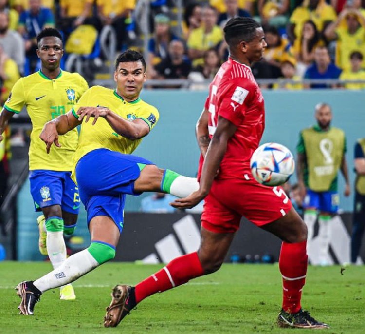 World Cup 2022:Bigoranye Casemiro yahesheje Brazil intsinzi iyigeza muri kimwe cya munani