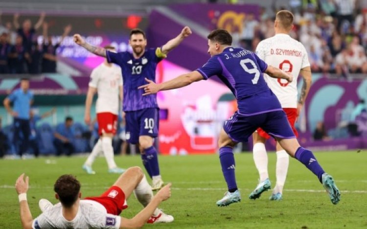 World Cup 2022:Argentine yatsinze Poland yikura mu muryango usohoka mu irushanwa