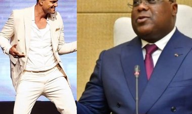 Umuhanzi Mohombi agiye guhatana na Perezida Tshisekedi mu matora