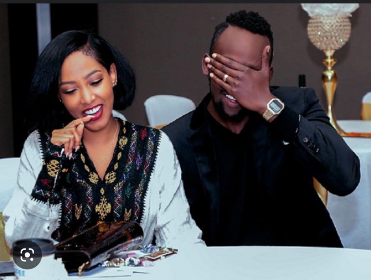 Meddy yasabye umugore we kuvugisha ukuri ku nkoni bivugwa ko amaze iminsi amukubita