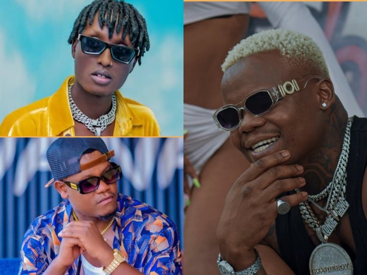 Davis D yacinye inkoro kuri Harmonize yitwaje Bruce Melodie