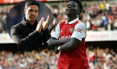 Ibya Bukayo Saka muri Arsenal biri kujya ku murongo
