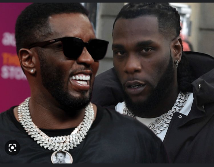 P Diddy yateye utwatsi gukora mu gisebe Burna Boy