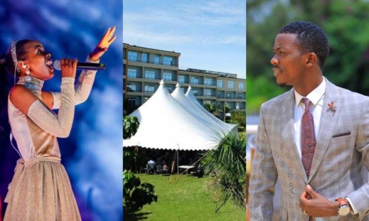 Ubukwe bwa Bishop Gafaranga na Annette bwasize inkuru i musozi