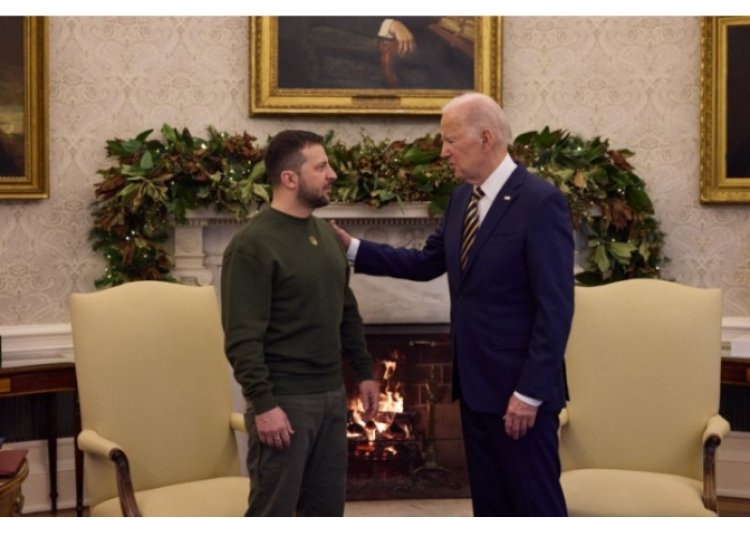 UKRAINE VS RUSSIA:Ni iki cyajyanye Joe Biden muri Ukraine?