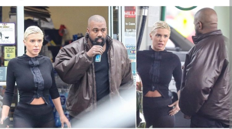 Umugore wa Kenye West yagaragaye yatashwe n'ubwoba