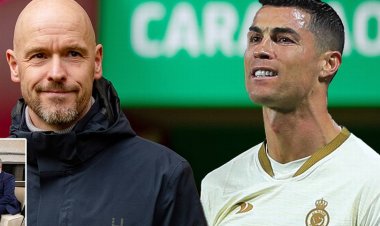 "Nari mfite impamvu zange"-Ten Hag yagarutse ku igenda rya Ronaldo mbere yo kwesurana na Liverpool