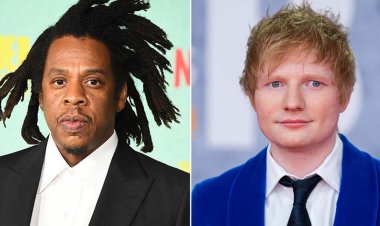 Ed Sheeran yashimagije Jay-Z