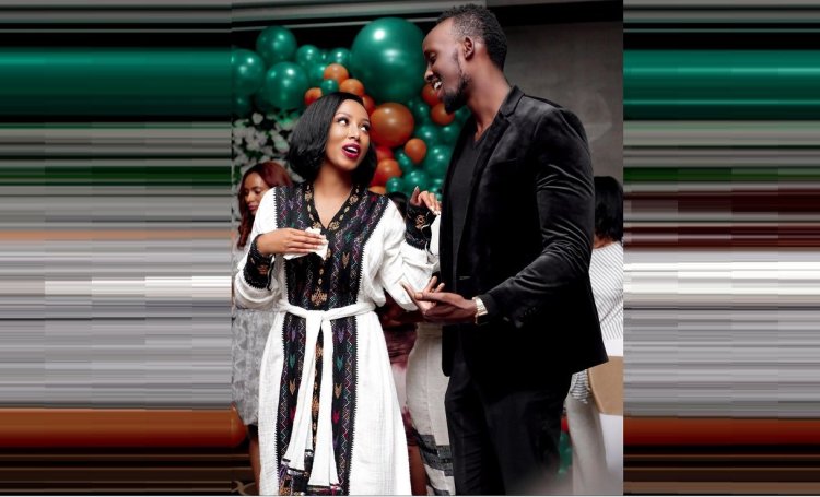 Meddy na Mimi bakoreye ibirori by'intangarugero imfura yabo