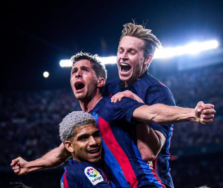 Barcelona yakamuye ikizere cya Real Madrid ku gikombe cya shampiyona