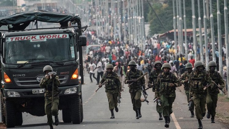 Kenya: Imyigaragambyo yatumye Polisi ifumyamo