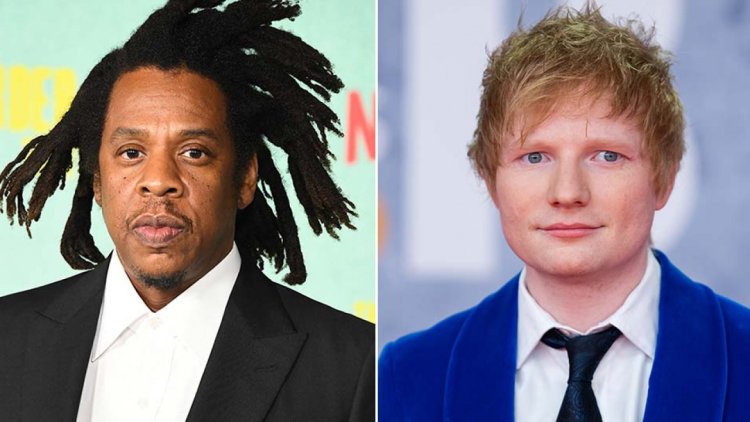 Ed Sheeran yashimagije Jay-Z