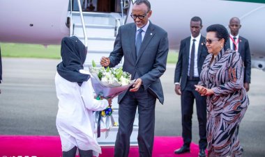 Perezida Paul Kagame yasesekaye muri Tanzania (AMAFOTO)