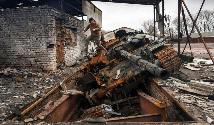 Ibifaru bya Ukraine byahindutse imbabura zo gutekamo