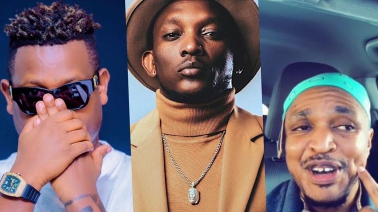 Bruce Melodie yicaje Ddumba amwigisha ikinyabupfura