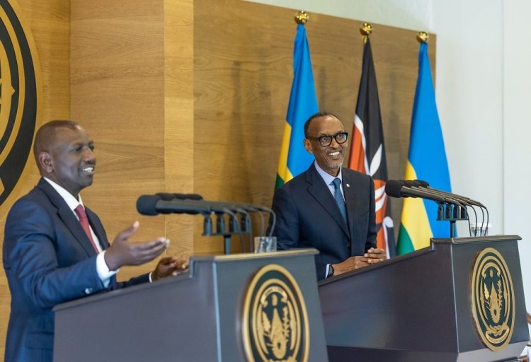 Ibyaranze uruzinduko rwa Perezida William Ruto i Kigali ku munsi wa mbere