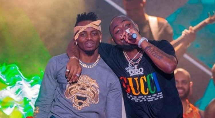 Diamond na Davido bahetse ku bitugu abahanzi bose bo muri Africa