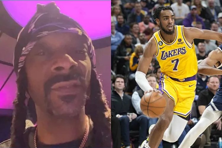 Snoop Dogg yikomye bikomeye Lakers n'abakinnyi bayo bamuraje nabi