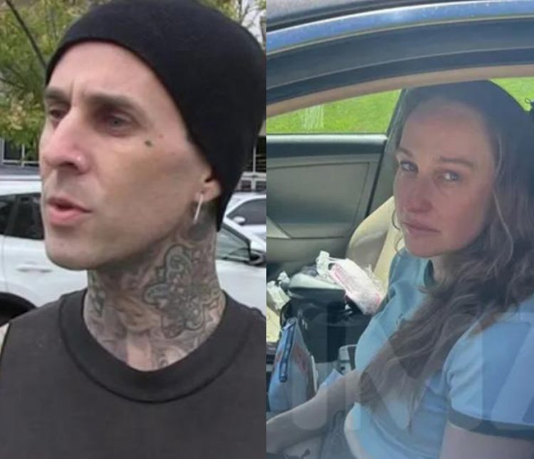 Travis Barker yagabweho igitero n'umugore