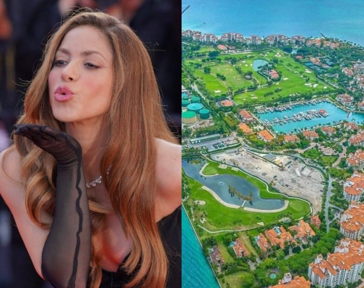 Hagerwa gusa n'ubwato na Kajugujugu! Inzu Shakira agiye guturamo