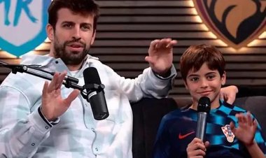 Nyuma y'amananiza menshi Pique yahuye n'abana be